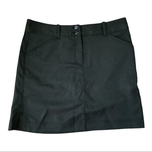 Callaway Skort Opti Dri Black Golf Size 6 - Picture 1 of 4